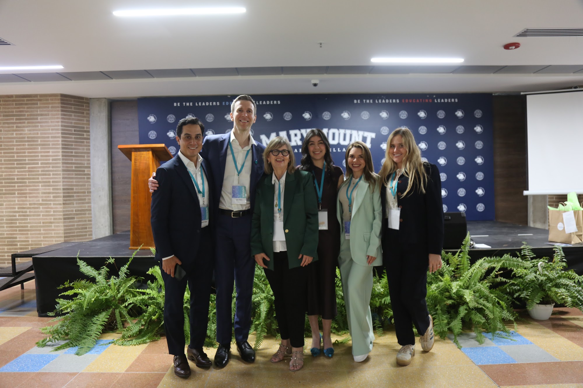 The Visionarium and Marymount team at the close of the edition.